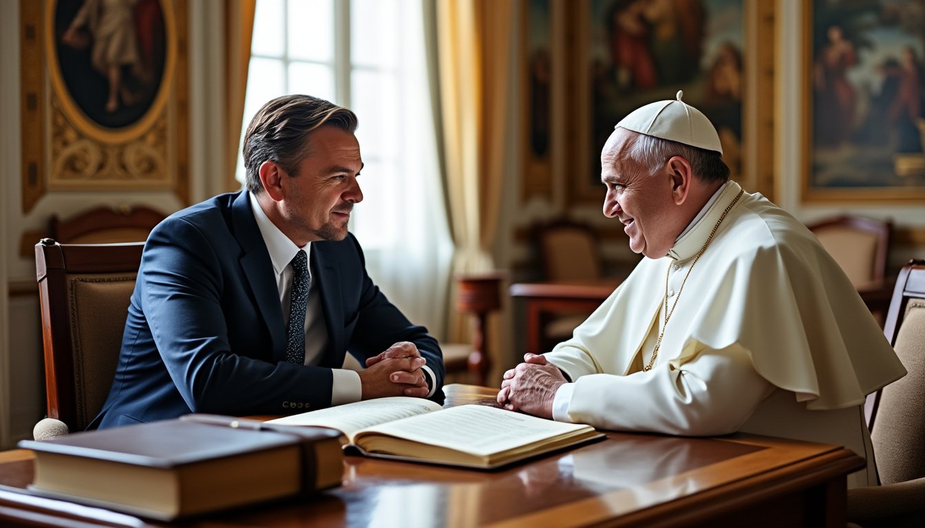 découvrez comment léonardo dicaprio salue le pape françois comme un exemple inspirant de leadership écologique. un regard sur l'engagement du pape pour la protection de l'environnement et l'impact de ses actions sur la conscience collective.