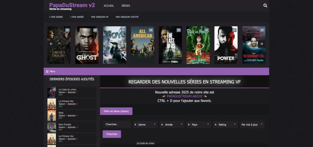 Papadustream 2025 : Nouvelle Adresse Officielle, Guide d’Accès Sécurisé (Mise à Jour Juin 2025)