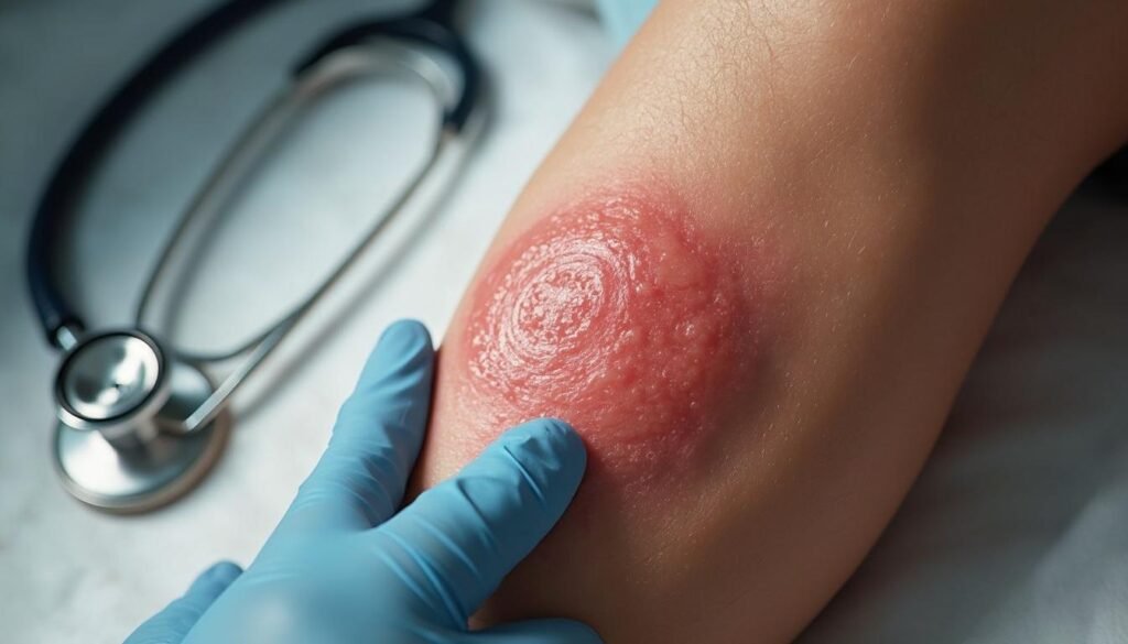 Comprendre l’érysipèle à la jambe : symptômes et traitement