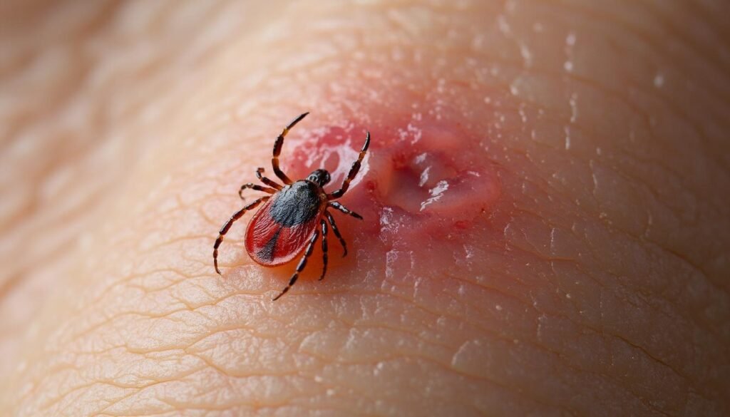 Piqûre de tique : comment reconnaître une rougeur anormale ?