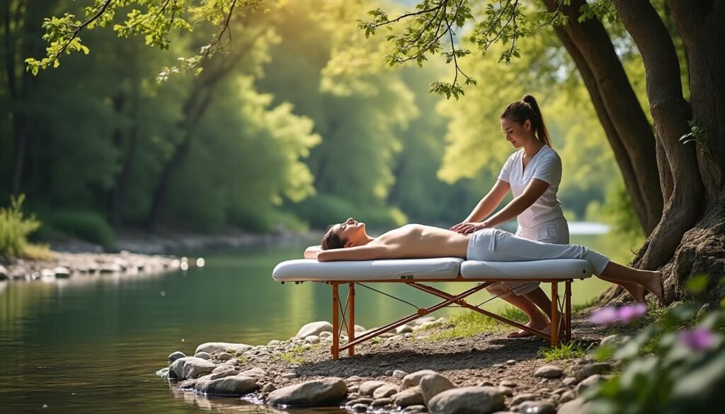 offrez-vous une parenthèse de détente avec une masseuse professionnelle, au cœur des rivières sauvages de digne-les-bains. profitez d’instants de bien-être uniques dans un cadre naturel et apaisant.
