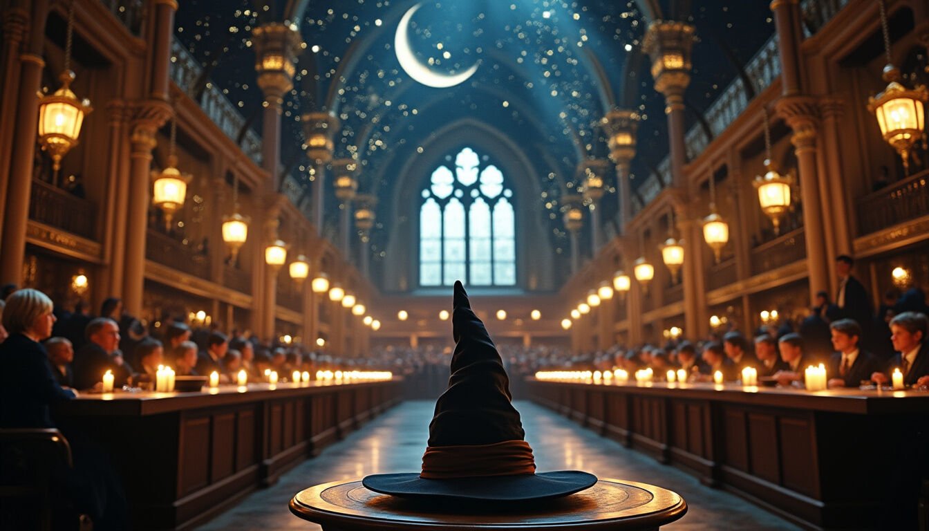 Teste tes connaissances et découvre à quelle maison de Poudlard tu appartiens grâce à notre quiz amusant et rapide. Es-tu Gryffondor, Serpentard, Poufsouffle ou Serdaigle ?