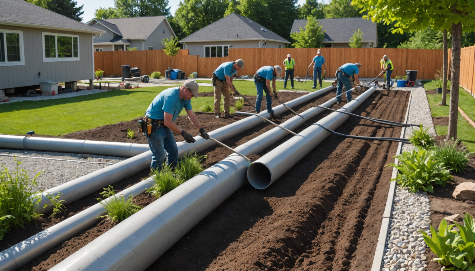 découvrez comment assurer un bon drainage autour de votre maison pour prévenir les dégâts des eaux et protéger votre habitat efficacement.