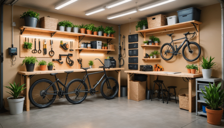 découvrez des idées d'aménagement et de rangement innovantes pour optimiser l'espace de votre garage en 2025 et gagner en praticité.